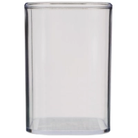 Подставка-стакан для канцелярских принадлежностей Attache office прозрачный