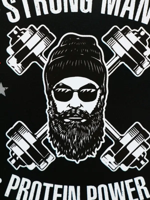 Ланч - бокс прямоугольный Strong man, 500 мл