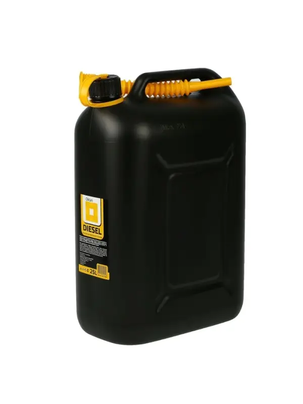 Канистра ГСМ Oktan DIESEL, 25 л, пластиковая, черная