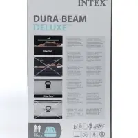 Кровать надувная QUEEN ULTRA с изголовьем 152&times;236&times;86 см, со встроенным насосом, 64448ND INTEX