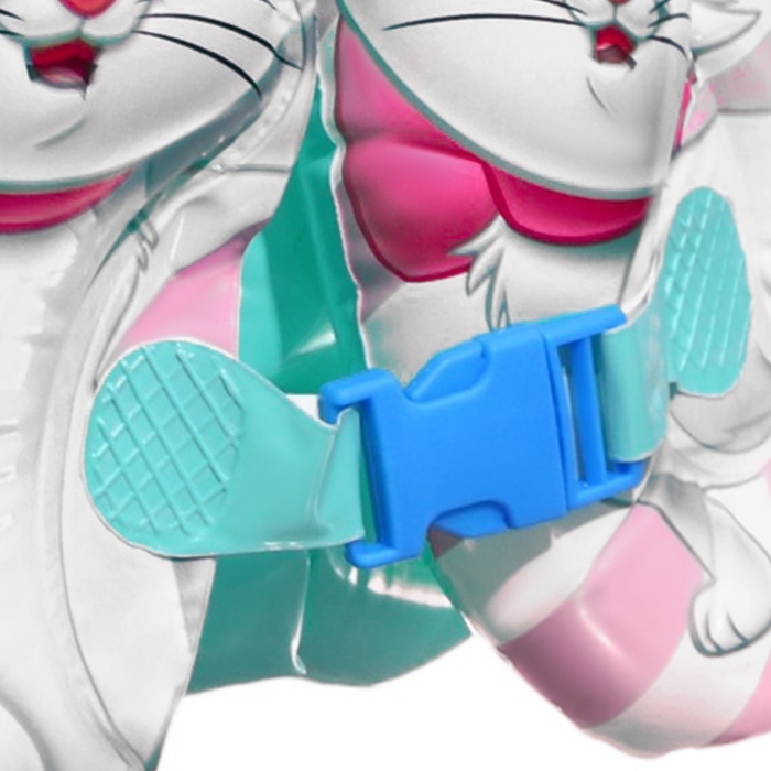 Жилет надувной «Кошечка Мари», для плавания, детский, цвет розовый