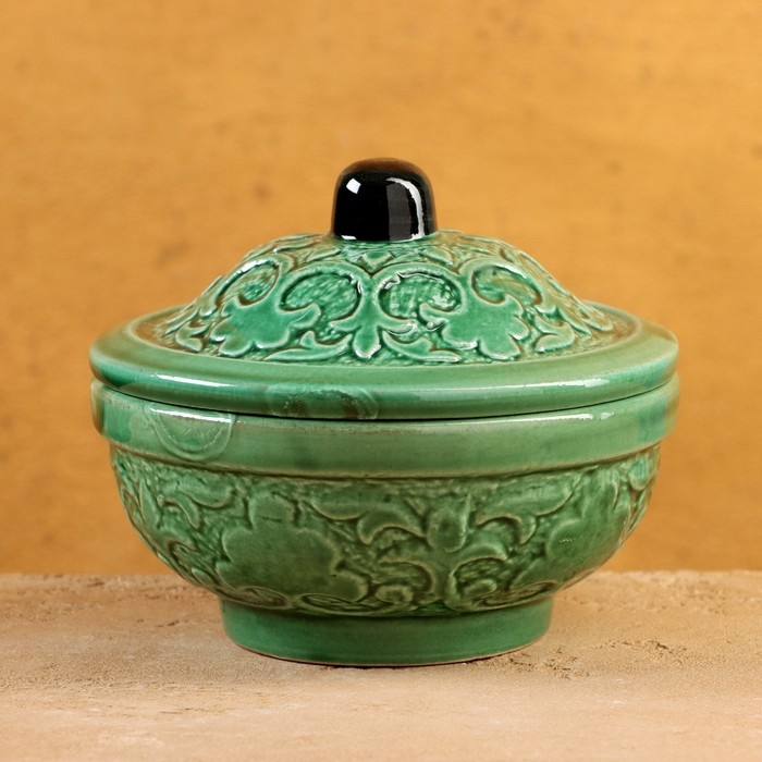 Сахарница керамическая Риштанская керамика 500мл Сахарница керамическая Риштанская керамика 500мл