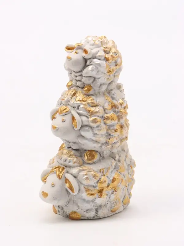 Фигурка декоративная &laquo;Семья&raquo;, 10&times;6&times;4 см, серая