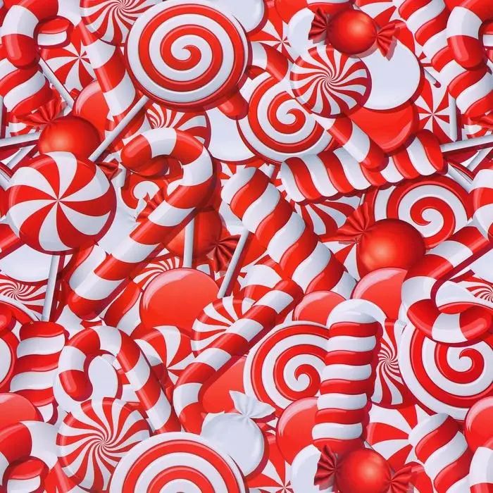 Бумага упаковочная глянцевая, двусторонняя «Лабиринт», красный, 50×70 см