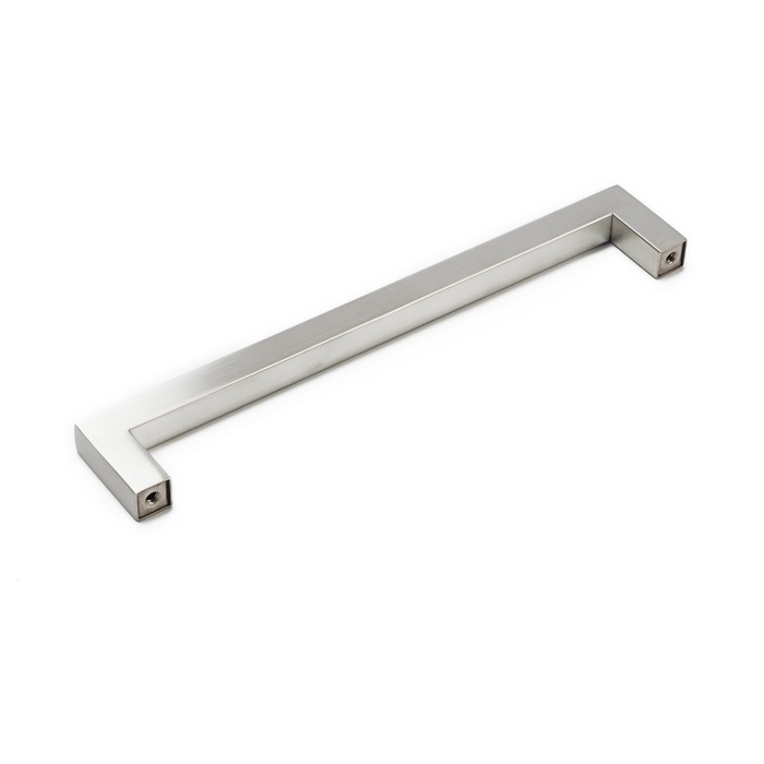Ручка-скоба SQUARE CAPPIO RSC008, нержавеющая сталь, м/о 192 мм, цвет серебро Ручка-скоба SQUARE CAPPIO RSC008, нержавеющая сталь, м/о 192 мм, цвет серебро