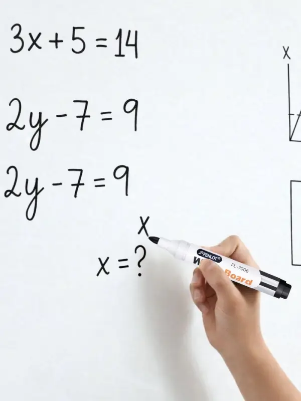 Набор маркеров для доски, 3 цвета, узел 3.0 мм, водные