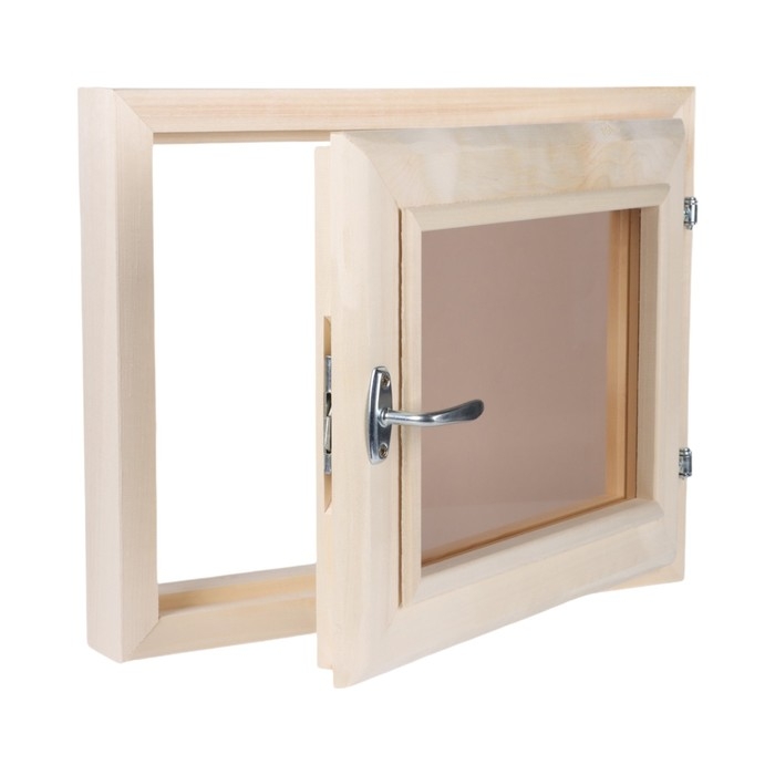 Окно, 40×50см, двойное стекло ЛИПА, бронза Окно, 40×50см, двойное стекло ЛИПА, бронза