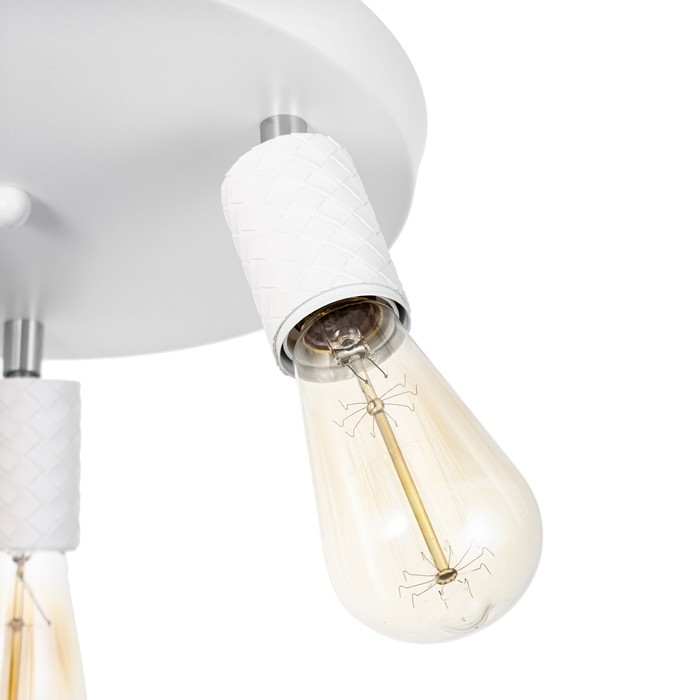 Спот Спот "Скин" 3хЕ27 40Вт белый 30х30х16см