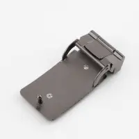 Пряжка для ремня, автоматическая, 7.8&times;3.5 см, цвет чёрный никель