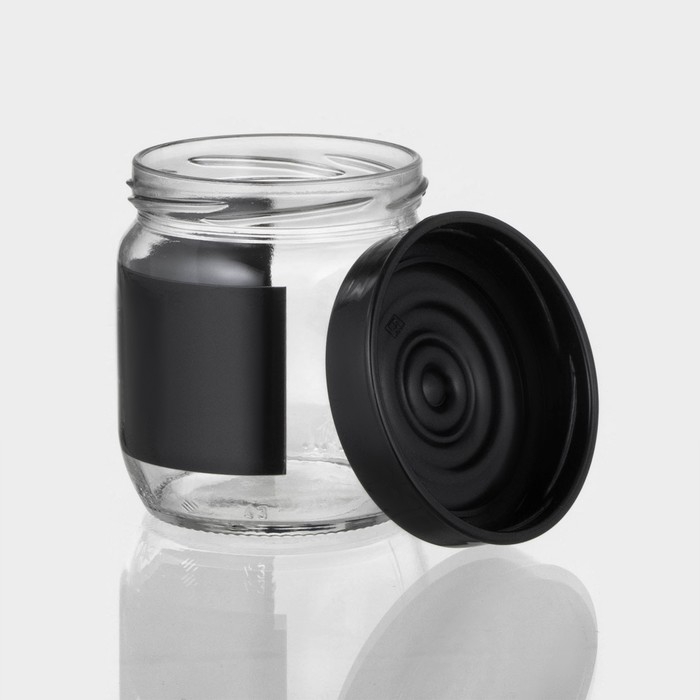 Банка стеклянная для сыпучих продуктов «Кухня», 425 мл