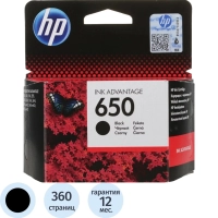 Картридж струйный HP 650 CZ101 чер. для DJ Ink Advantage 2515/3515