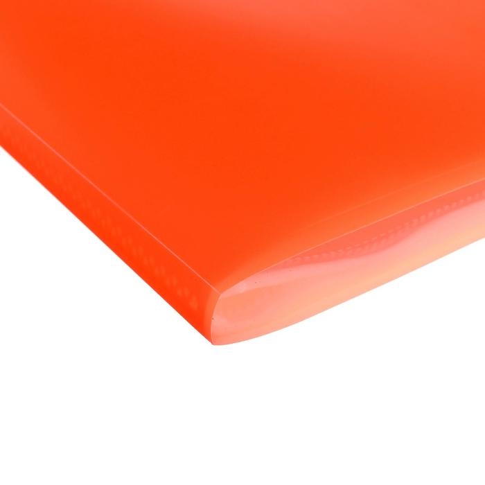 Папка с 60 вкладышами А4, 500 мкм, Calligrata, неон, оранжевая Папка с 60 вкладышами А4, 500 мкм, Calligrata, неон, оранжевая