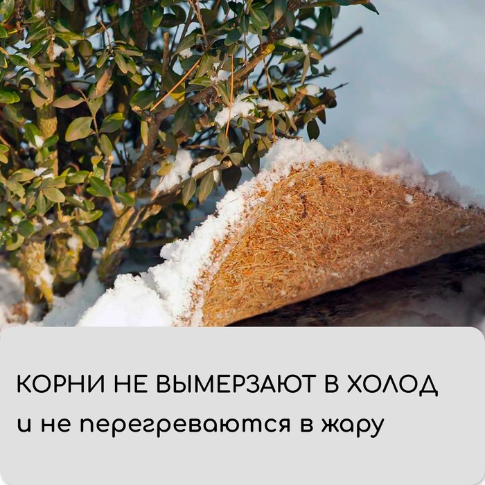 Круг приствольный, d = 0,4 м, из кокосового полотна, набор 5 шт., «Мульчаграм» Круг приствольный, d = 0,4 м, из кокосового полотна, набор 5 шт., «Мульчаграм»