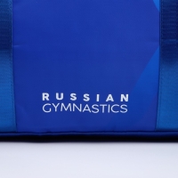 Сумка спортивная «RUSSIAN GYMNASTIC», 47 x 28 x 24 см, цвет синий