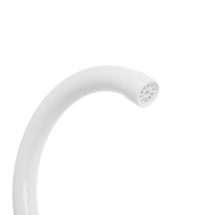 Смеситель для кухни ZEIN Z3666, однорычажный, высота излива 23 см, ABS-пластик, белый Смеситель для кухни ZEIN Z3666, однорычажный, высота излива 23 см, ABS-пластик, белый