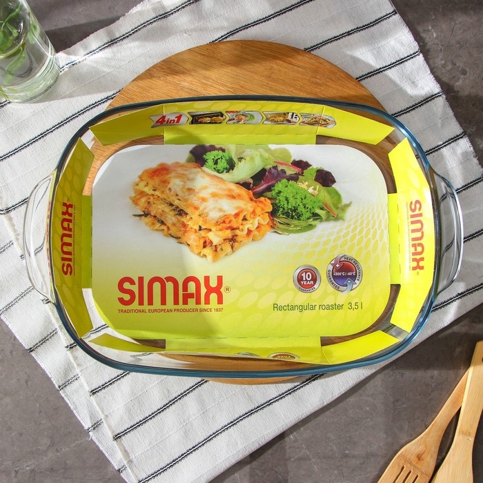 Форма для запекания прямоугольная, 3,5 л Форма для запекания прямоугольная, 3,5 л