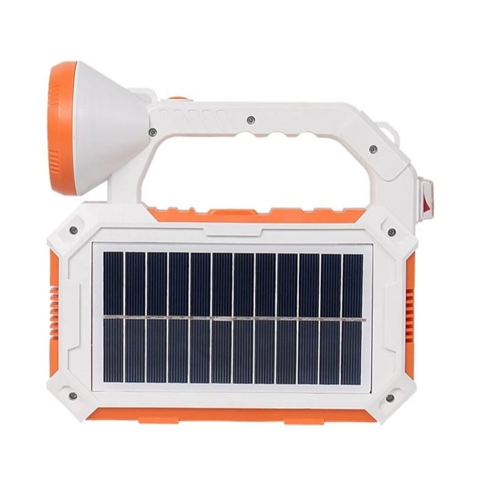 Фонарь прожекторный аккумуляторный, 5 Вт, 7200 мАч, XPG, IP65, солн. батарея, 21.4х20.5 см Фонарь прожекторный аккумуляторный, 5 Вт, 7200 мАч, XPG, IP65, солн. батарея, 21.4х20.5 см