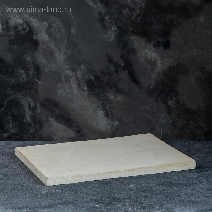 Камень для выпечки прямоугольный, 30х40х2 см Камень для выпечки прямоугольный, 30х40х2 см