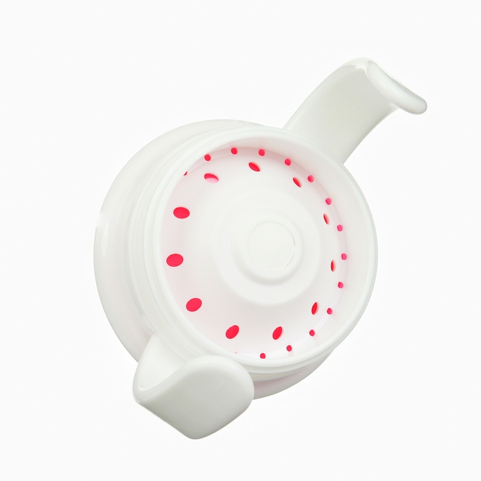 Поильник - непроливайка детский тренировочный «360°», 240 мл., с ручками, цвет бирюзовый