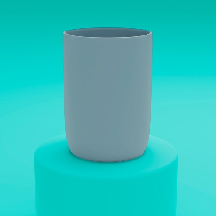 Набор аксессуаров для ванной комнаты «Тринити», 6 предметов (мыльница, дозатор для мыла, два стакана, ёрш, ведро), цвет серый Набор аксессуаров для ванной комнаты «Тринити», 6 предметов (мыльница, дозатор для мыла, два стакана, ёрш, ведро), цвет серый