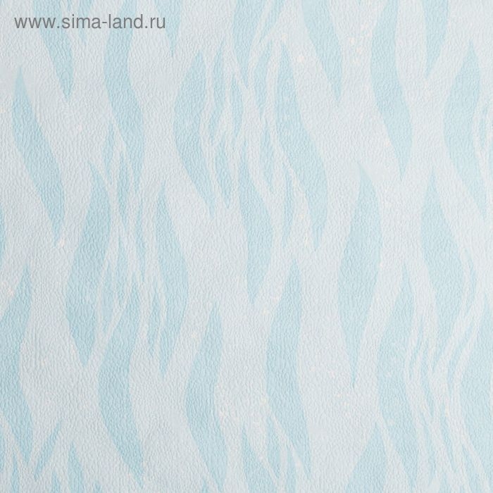 Обои бумажные Обои бумажные "Водоросли" голубые, 0,53 x 10,05 м