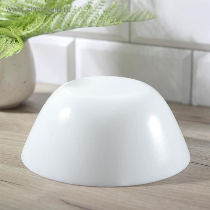 Салатник стеклокерамический ZELIE, d=18 см, цвет белый Салатник стеклокерамический ZELIE, d=18 см, цвет белый