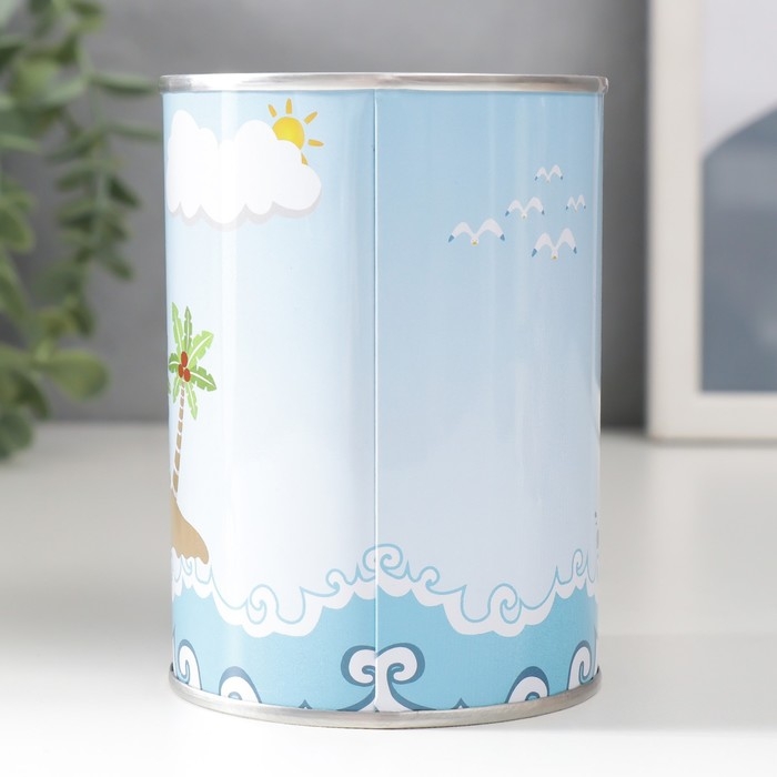 Копилка металл банка Копилка металл банка "Весёлые приключения" МИКС 7,5х7,5х10 см