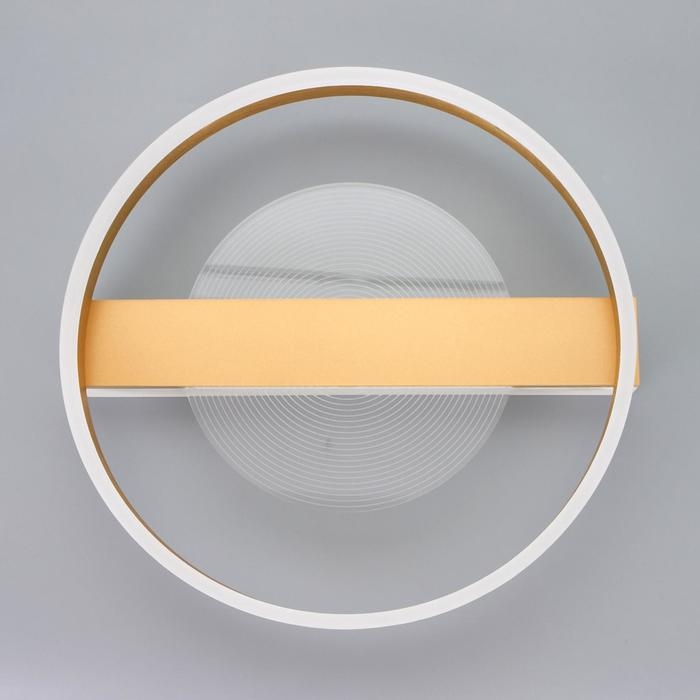 Люстра с ПДУ 1343/2 LED 100Вт 3000-6000К золото 52х50х9 см BayerLux