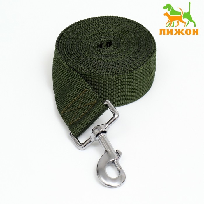 Поводок 3 м х 4 см, зелёный Поводок 3 м х 4 см, зелёный