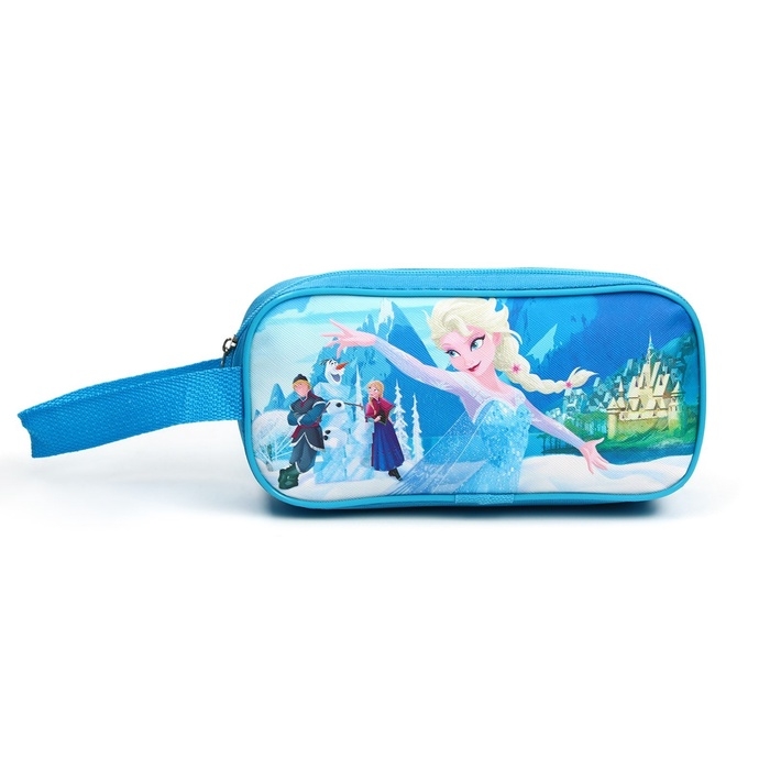 Сумка детская на молнии 22×11×1,5 см для девочки, косметичка, Холодное сердце Сумка детская на молнии 22×11×1,5 см для девочки, косметичка, Холодное сердце