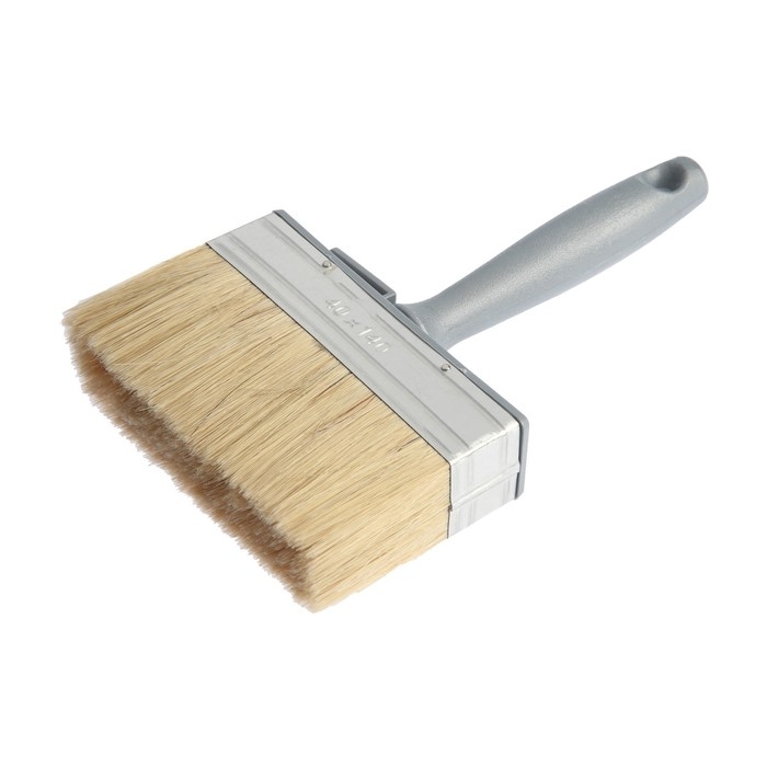 Кисть-макловица ТУНДРА, натуральная щетина, пластиковая рукоятка, 40х140 мм Кисть-макловица ТУНДРА, натуральная щетина, пластиковая рукоятка, 40х140 мм