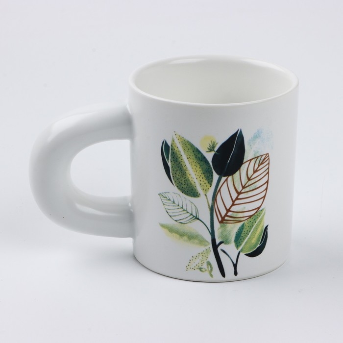 Кружка керамическая «Листья», 300 мл Кружка керамическая «Листья», 300 мл