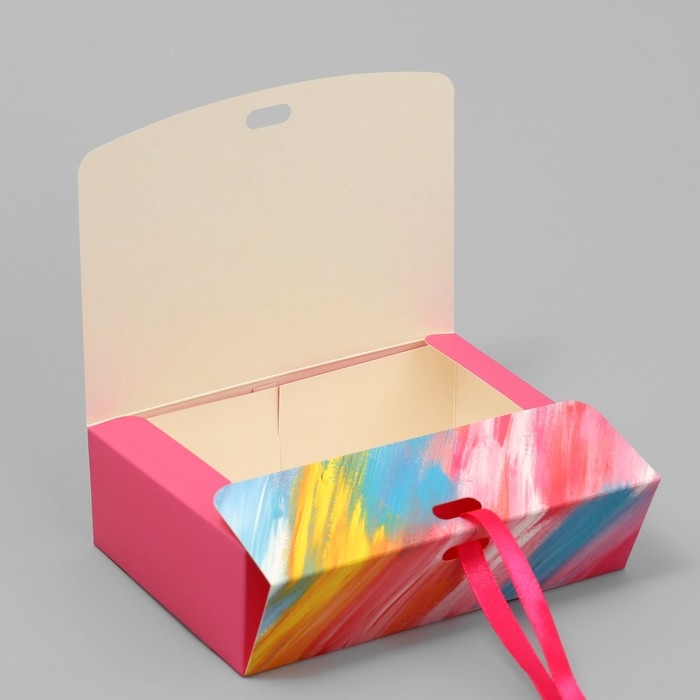 Коробка подарочная складная, упаковка, «Сюрприз для тебя», 16.5 х 12.5 х 5 см Коробка подарочная складная, упаковка, «Сюрприз для тебя», 16.5 х 12.5 х 5 см