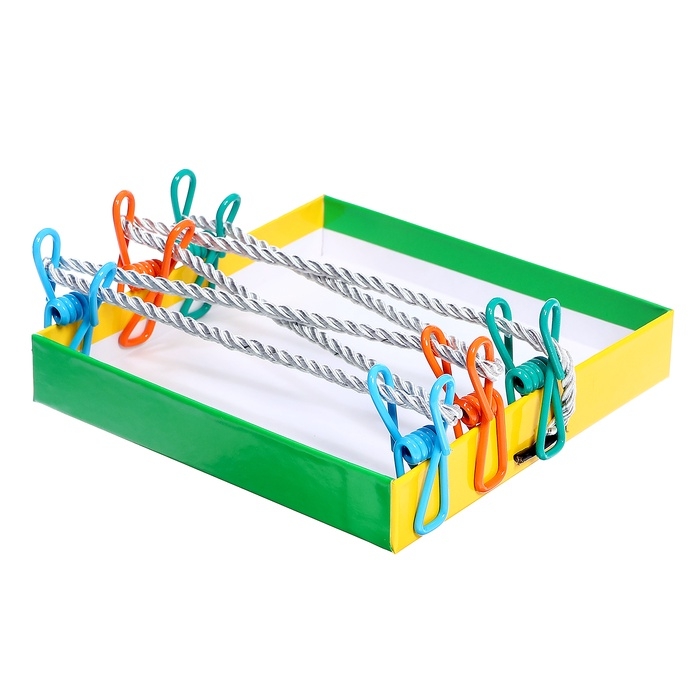 Развивающий набор «Цветные прищепки», 3+ Развивающий набор «Цветные прищепки», 3+
