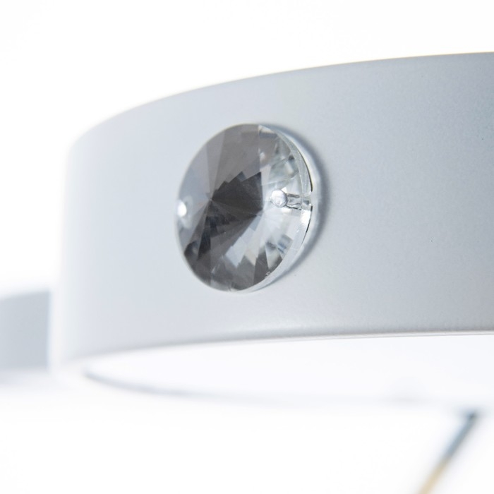 Люстра Люстра "Лагом" 5хLED 120Вт 3000-6000К черно-белый 81х81х30 см BayerLux