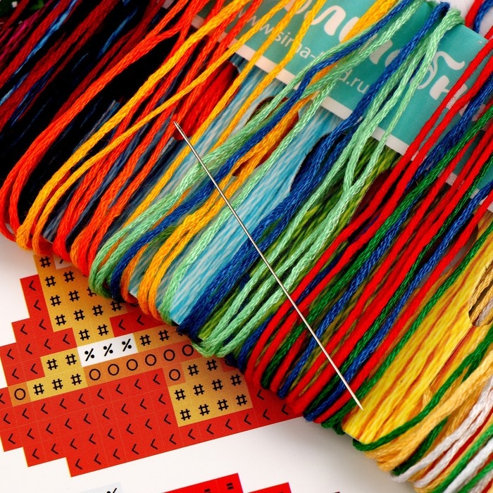 Вышивка крестиком на новый год на деревянной канве «Пингвин с колокольчиком», новогодний набор для творчества Вышивка крестиком на новый год на деревянной канве «Пингвин с колокольчиком», новогодний набор для творчества