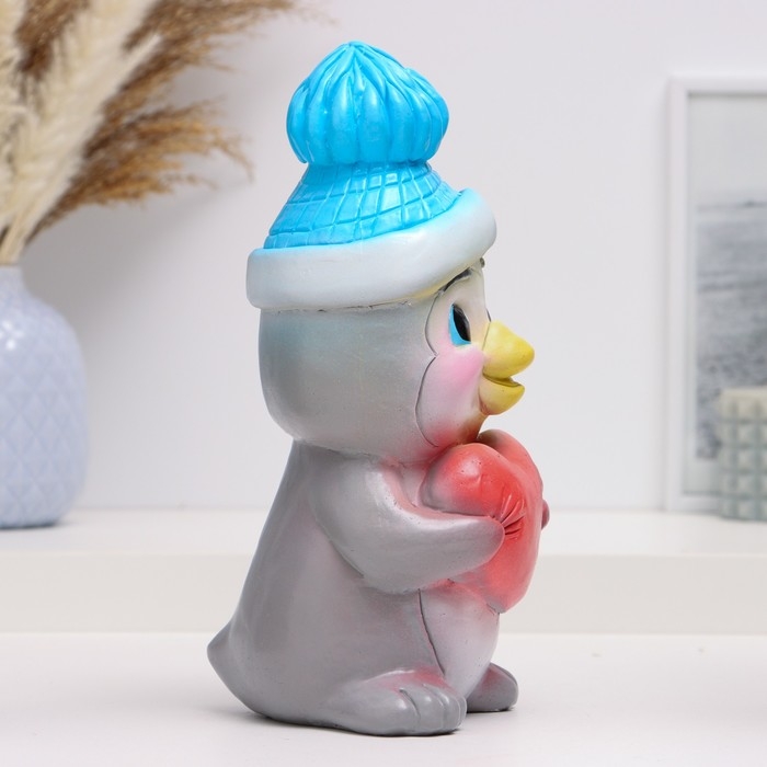 Копилка  Копилка "Пингвин с сердцем" 15 см