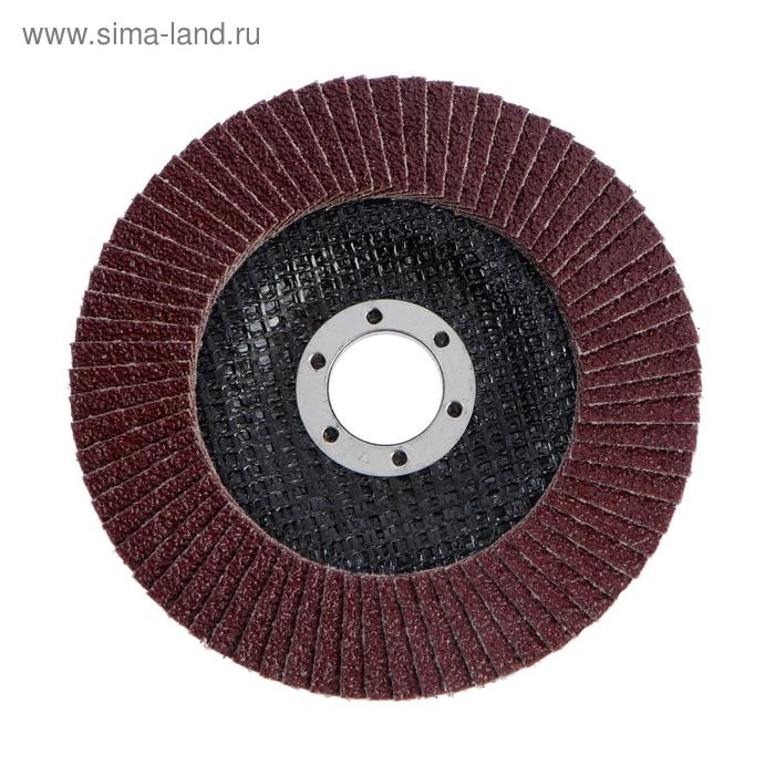 Круг лепестковый торцевой ЛОМ, 125 х 22 мм, Р40 Круг лепестковый торцевой ЛОМ, 125 х 22 мм, Р40