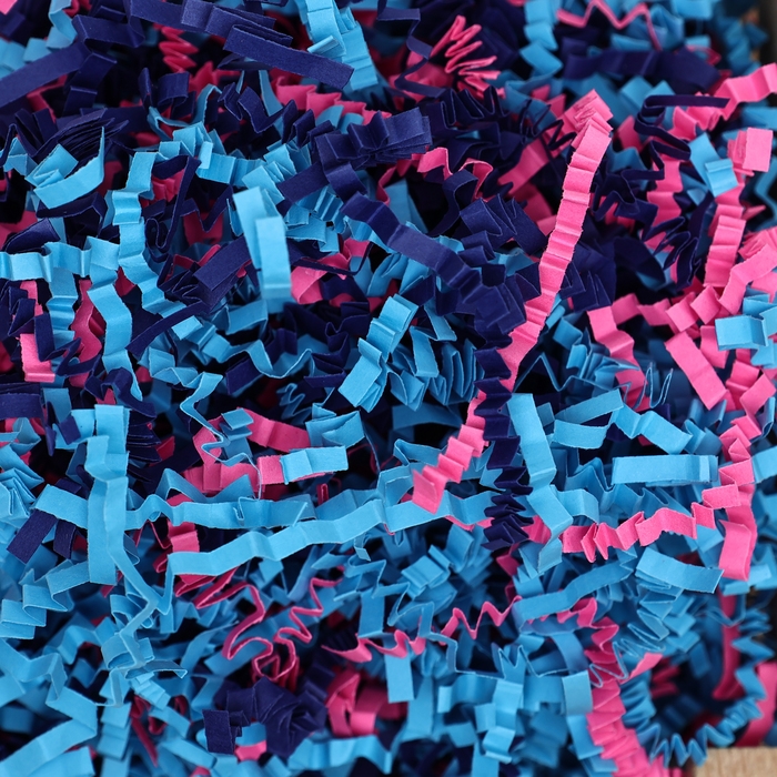 Наполнитель бумажный «Фэнтези», микс, розовый, синий, голубой, 50 г Наполнитель бумажный «Фэнтези», микс, розовый, синий, голубой, 50 г