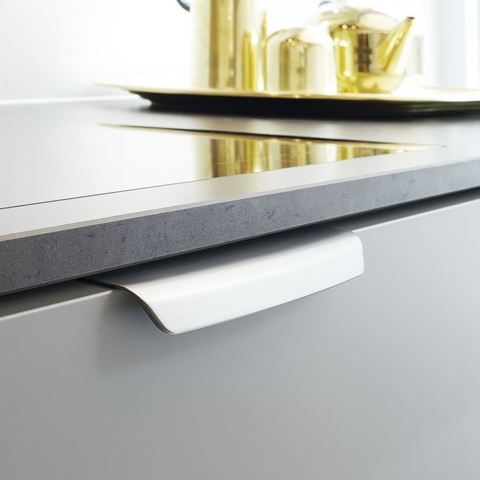 Ручка торцевая CAPPIO RT002CP, L=150 мм, м/о 128 мм, цвет матовый хром