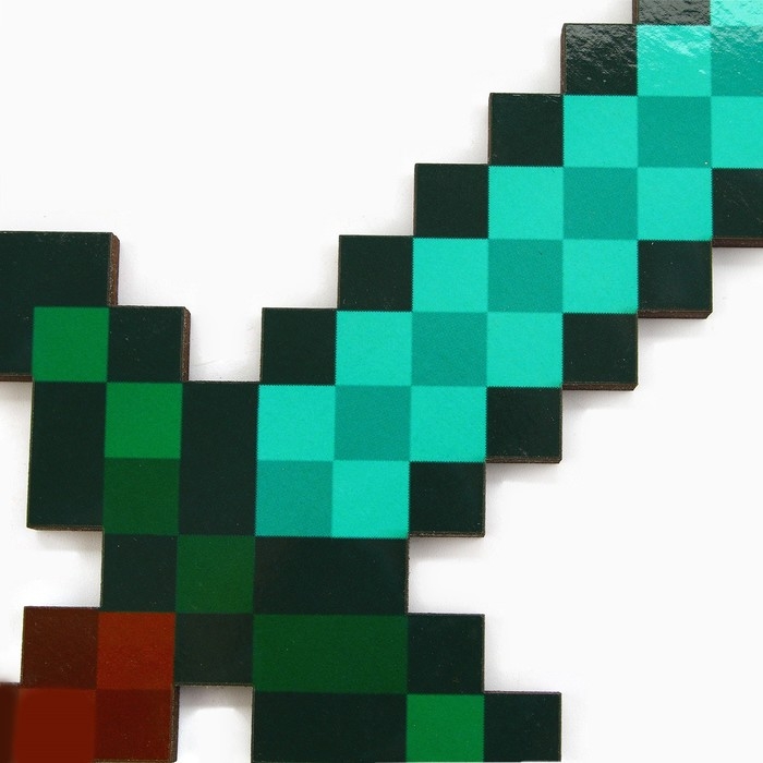 Деревянное оружие, детское сувенирное «Алмазный», меч, 13,1 х 29,4 см Деревянное оружие, детское сувенирное «Алмазный», меч, 13,1 х 29,4 см