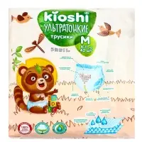 Подгузники-трусики KIOSHI, Ультратонкие, M 6-11 кг, 42 шт.