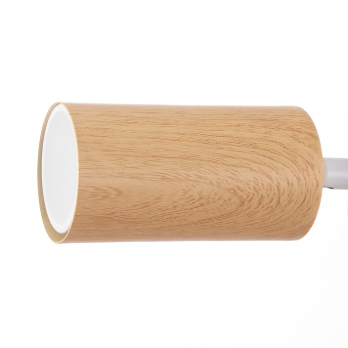 Спот Спот "Идиго" 1x25Вт GU10 Белый, дерево 10х17х16см