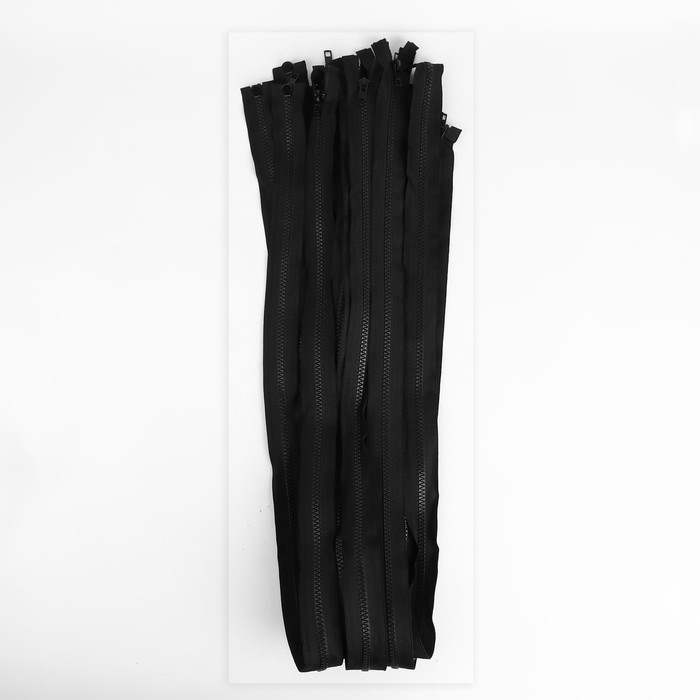 Молния «Трактор», №5, разъёмная, 2 замка, замки автомат, 110 см, цвет чёрный, цена за 1 штуку Молния «Трактор», №5, разъёмная, 2 замка, замки автомат, 110 см, цвет чёрный, цена за 1 штуку