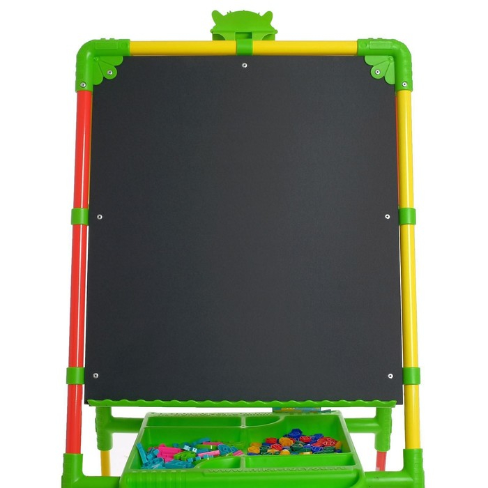 Мольберт детский, двусторонний «Светофор», регулируется по высоте, размер 755 × 516 × 70 мм Мольберт детский, двусторонний «Светофор», регулируется по высоте, размер 755 × 516 × 70 мм