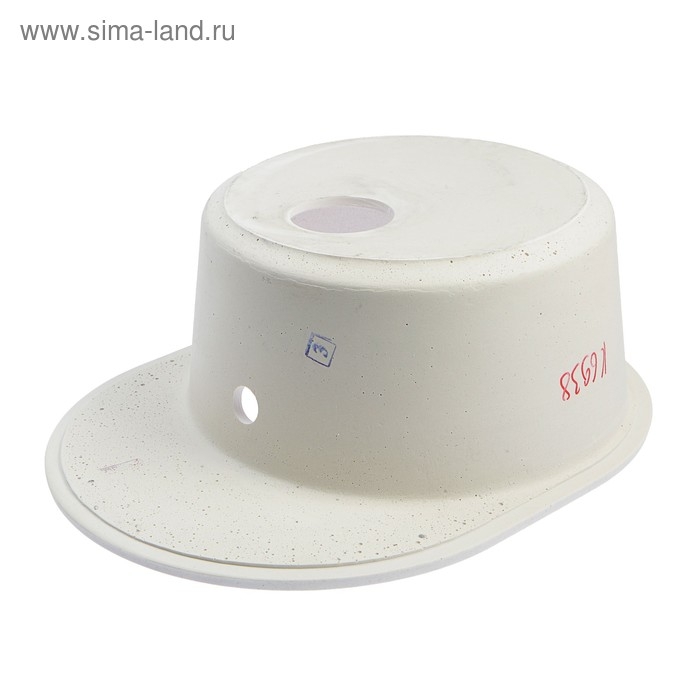 Мойка кухонная из камня ZETT lab. 10/Q7, 575х440х215 мм, матовая, цвет хлопок Мойка кухонная из камня ZETT lab. 10/Q7, 575х440х215 мм, матовая, цвет хлопок