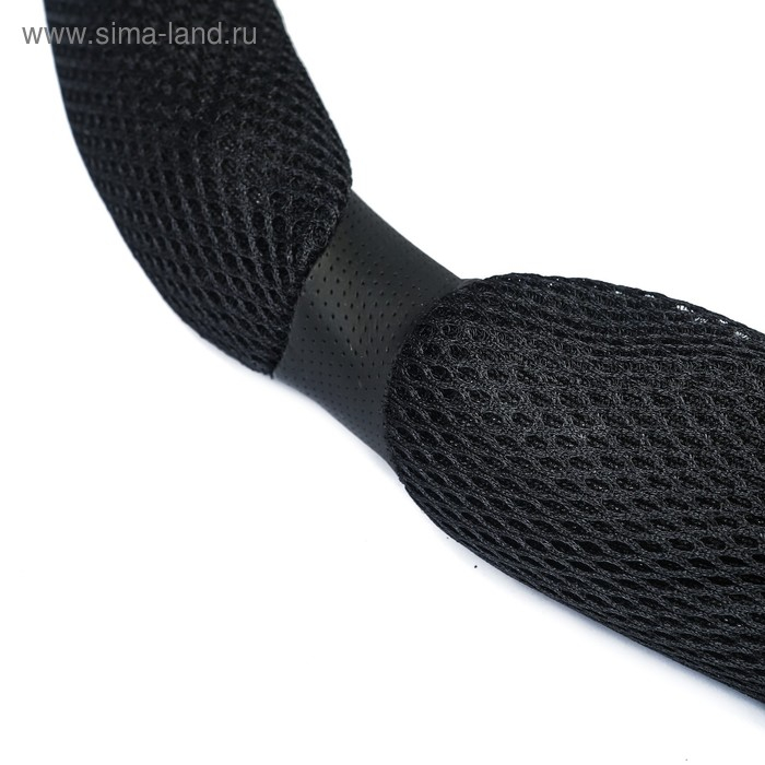 Оплетка на руль TORSO, анатомическая, размер 38 см, чёрный Оплетка на руль TORSO, анатомическая, размер 38 см, чёрный