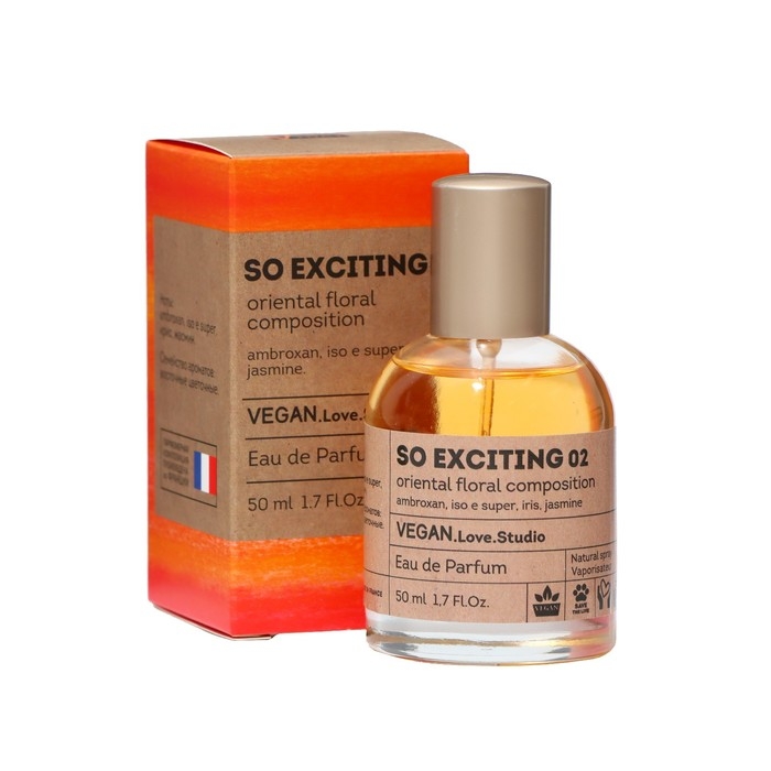 Парфюмерная вода женская Vegan Love Studio So Exciting 02, 50 мл (по мотивам Molecules Escentric 02 (Escentric Molecules) Парфюмерная вода женская Vegan Love Studio So Exciting 02, 50 мл (по мотивам Molecules Escentric 02 (Escentric Molecules)