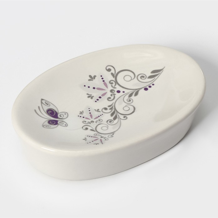 Набор аксессуаров для ванной комнаты Доляна «Изящество», 4 предмета (дозатор 250 мл, мыльница, 2 стакана), цвет белый Набор аксессуаров для ванной комнаты Доляна «Изящество», 4 предмета (дозатор 250 мл, мыльница, 2 стакана), цвет белый