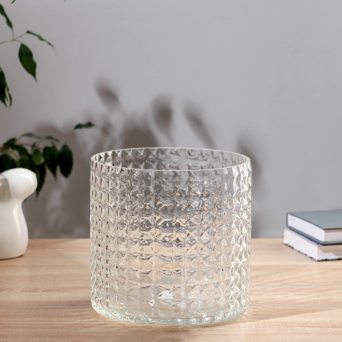 Ваза  Ваза "Эмилия-2" 19,5х19,5 см V=4,7л  2623